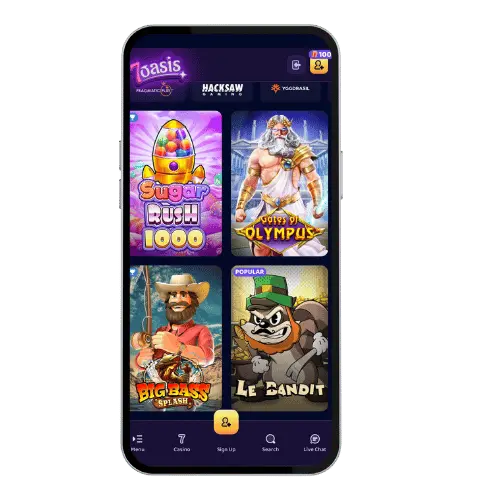 7 oasis Casino App Login